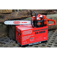 Máy cưa xích sửa dụng nhớt 2T cắt cây, làm vườn Oshima Ak9999