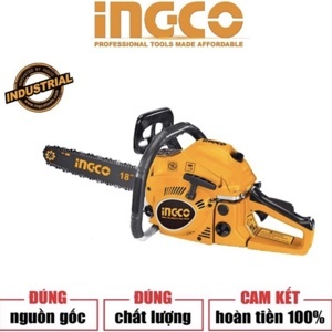 Máy cưa xích xăng 46cc INGCO GCS5451811