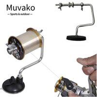 Máy cuộn dây câu MUVAKO, Máy cuộn dây câu đa năng bằng hợp kim nhôm, Máy câu cá di động Máy cuộn dây dụng cụ câu cá