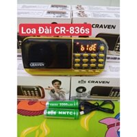 Máy Đài Nghe Pháp CRAVEN CR-836S 2Pin.Có Chọn Thẻ Nhớ 1gb đến 32gb.