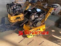 Máy đầm bàn lu rung CNP30 đầu diezel