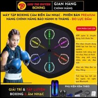 Máy đấm boxing theo nhạc Lừu Thị Duyên Boxing - Cảm biến âm nhạc - Phiên bản Premium - Đo lực đấm - Nháy theo nhịp nhạc