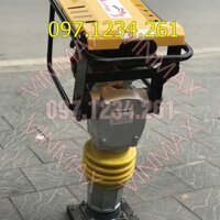 Máy đầm cóc 5.5HP của nhãn HCR đầm đất siêu khỏe mua tại Nam Định