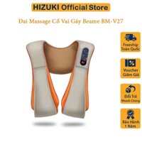 Máy đấm lưng massage cổ vai gáy Beame BM-V27, Đai Mát Xa Lưng Cổ Vai Gáy