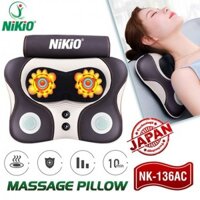 Máy đấm lưng massage xoa bóp hồng ngoại NIKIO NK-136AC