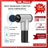 Máy đấm lưng - Máy massage cầm tay 6 chế độ mát xa cổ vai gáy đánh tan mỡ bụng dễ dàng mang theo