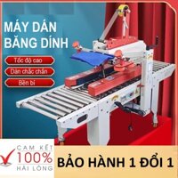 Máy dán băng dính, dán băng keo thùng carton tự động, chắc chắn, bền bỉ, Bảo hành 12 tháng.