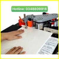 máy dán cạnh 2 chức năng ( Dán và cắt chỉ -tặng 2kg keo hạt + bộ dao gọt cạnh )