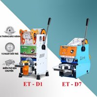 Máy Dán Miệng Cốc Nhựa Eton [ Et-D6 & Et-D7 ] Tặng Kèm 1 Khuôn Dập Cốc Cỡ Miệng 72Mm