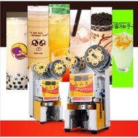 Máy dán nắp cốc, dập miệng ly trà sữa tự động YIFANG cao cấp
