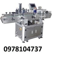 máy dán nhãn chai nước mắm, lọ thuốc tự động