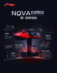 Máy Đan Vợt Điện Tử Lining Nova E6000 Năm 2024 | Tennis và Cầu Lông