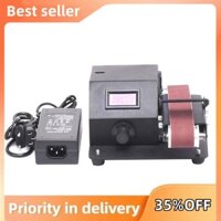 Máy Đánh Bóng Điện Mini Mài Hiện Vật Để Bàn Giấy Nhám Đai Máy Mài Kim Loại EU Cắm
