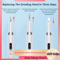 Máy Đánh Bóng Móng Tay Điện Mũi Khoan Móng Tay Chuyên Nghiệp Mài Đánh Bóng Da Chết Loại Bỏ Nghệ Thuật Chà Nhám Tập Tin Bút Máy Làm Móng Tay