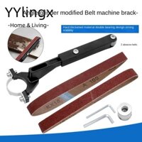 Máy đánh bóng thanh YYLINGX, Dụng cụ chế biến gỗ Thắt lưng chà nhám Máy mài góc Máy chà nhám, Máy mài Đai trang bị lại Đai cát hợp kim nhôm Đai cát sửa đổi cho 100 máy mài góc