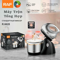 Máy đánh bột - Máy trộn bột làm bánh - Máy đánh trứng để bàn RAF R6628Đánh Bông Nhanh Chóng, Tiết Kiệm Chi Phí C150