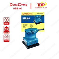 Máy Đánh Giấy Ráp Rung DongCheng DSB100 Công Suất 150W - Máy Rung Nhám Vuông Chính Hãng