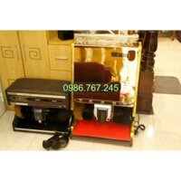 Máy đánh giày tự động 2 chổi đánh sạch -2 chổi đánh bóng sử dụng cho gia đình, văn phòng, công ty...
