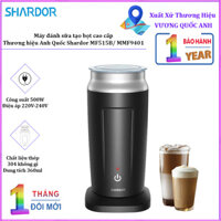 Máy đánh sữa tạo bọt cao cấp nhãn hiệu Shardor MF515B công suất 500W, dung tích 360ml - Hàng Nhập Khẩu