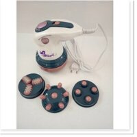 Máy đánh tan mỡ bụng cầm tay tùy chỉnh rung mạnh nhẹ gồm 5 đầu đánh an toàn khi sử dụng