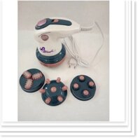 Máy đánh tan mỡ bụng cầm tay tùy chỉnh rung mạnh nhẹ gồm 5 đầu đánh an toàn khi sử dụng