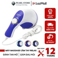 Máy Đánh Tan Mỡ Bụng May Mat Xa Bụng Máy Masage Cầm Tay Relax - Tone 5 Đầu Máy Massage Toàn Thân Đa Chức Năng Bảo Hành 12 Tháng May Massage Bụng Đánh Tan Mỡ Thừa Cho Vóc Dáng Đẹp.