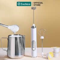 Máy đánh tạo bọt cafe, máy tạo bọt sữa, máy đánh trứng cầm tay mini không dây Zochico