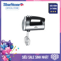 Máy Đánh Trứng Bluestone HMB-6333S ( Màu xám ) - Công suất 300W - 6 tốc độ đánh - 2 bộ dụng cụ bằng inox -Bảo hành 2 năm - Hàng chính hãng [bonus]