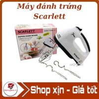 Máy đánh trứng cầm tay mini kem nhồi trộn bột tạo bọt cà phê cầm tay làm bánh sữa Scarlett