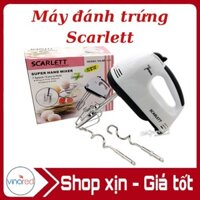 Máy đánh trứng cầm tay mini kem nhồi trộn bột tạo bọt cà phê cầm tay làm bánh sữa Scarlett