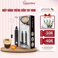 Máy Đánh Trứng Cầm Tay Mini, Máy Tạo Bọt Cafe 3 Tốc Độ Tùy Chọn Nhỏ Gọn Tiện Lợi