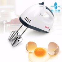 Máy đánh trứng cầm tay,máy trộn bột làm bánh 7 tốc độ công suất 180w Scarlett