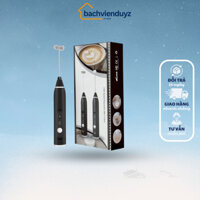 Máy Đánh Trứng, Đánh Sữa Và Tạo Bọt Cafe Cầm Tay Di Động, 3 Tốc Độ Sử Dụng Pin Sạc Cao Cấp ( Giá Rẻ )