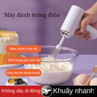 Máy đánh trứng điện không dây thông minh Đức, máy trộn kem làm bánh tại nhà hiệu quả