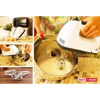 Máy Đánh Trứng Khuấy Bột 7 Tốc Độ Tặng Que Đánh Trứng