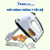 Máy Đánh Trứng ,Khuấy Bột Đánh Kem, Tạo Bọt Sữa, Cafe Cầm Tay Mini Dùng  7 tốc độ 260W