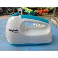 Máy đánh trứng King Lucky còn mới 95% 😍. Công suất 180 Watt cho tốc độ đánh trộn mạnh mẻ. Có 7 tốc độ.