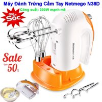 Máy Đánh Trứng Loại Nào Tốt Máy đánh trứng cầm tay Netmego loại xịn BẢO HÀNH 1 ĐỔI 1 [bonus]