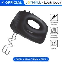 Máy đánh trứng LocknLock EJM501 300W - Hàng chính hãng, 5 tốc độ tùy chỉnh, 2 bô que đanh linh hoat - JoyMall - Đen Xám-EJM501DGRY