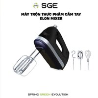 Máy Đánh Trứng/ Máy Đánh Bọt Cà Phê SGE Elon Mixer Công Suất 300W Điều Chỉnh 5 Cấp Độ Dê Sử Dụng