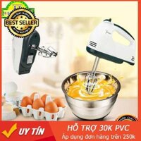 Máy Đánh Trứng, Máy Khuấy Bột, Đánh Bột 7 Tốc Độ Cao Cấp Công Suất 180w
