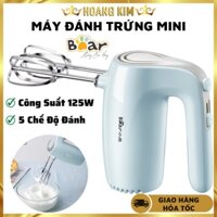 Máy Đánh Trứng Mini Cầm Tay Bear DDQ-B02P5 - Công Suất Lớn - 5 Chế Độ Đánh - Thiết Kế Nhỏ Gọn