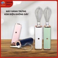 Máy đánh trứng mini cầm tay ELEPAN, máy đánh bột, đánh kem tạo bọt không dây tiện lợi
