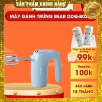 Máy Đánh Trứng Mini Cầm Tay Bear Công Suất Lớn Làm Bánh, Làm Kem - DDQ-B02P5 BIN