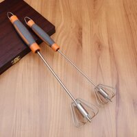 Máy đánh trứng nhanh bằng thép không gỉ chất lượng cao Máy đánh trứng Kem đánh trứng Máy đánh trứng xoay bán tự động Dụng cụ làm bánh gia dụng