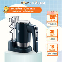 Máy Đánh Trứng Nhào Bột Cầm Tay Bear Công Suất Lớn Làm Bánh Bao, Làm Bánh Kem - HM-B01V1