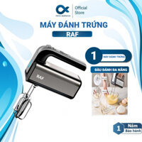 MÁY ĐÁNH TRỨNG RAF cầm tay 5 chế độ công suất 800W, máy đánh bọt cà phê, trộn bột đa năng có thể điều chỉnh