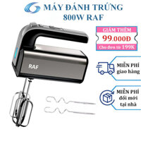 Máy đánh trứng RAF công suất lớn 300W, hệ thống điều chỉnh với nhiều cấp độ đáp ứng nhu cầu của mọi người