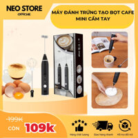 Máy đánh trứng Sokany, máy tạo bọt cafe mini cầm tay không giây 3 cấp độ
