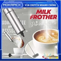 Máy Đánh Trứng Sữa Tạo Bọt Cafe Cầm Tay Mini, Máy khuấy cà phê Mokapick
